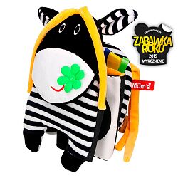 Króweczka książeczka sensoryczna osłona łóżeczka 