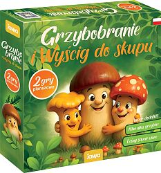 Grzybobranie, Wyścig do skupu - 2 gry