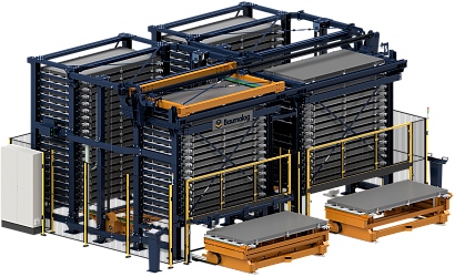 TransferTower® - automated sheet metal storage