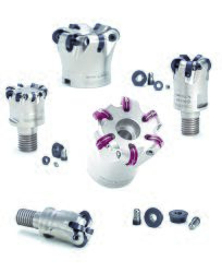 SPINWORX® Jedyna głowica frezarska w samoczynnie obracające się płytki podczas frezowania