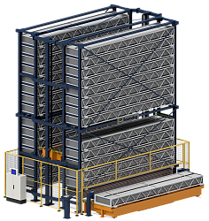 TwinTower® - automated long materials storage 