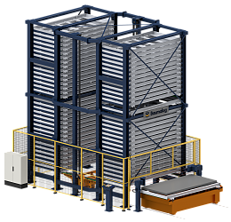 TwinTower® - automated sheet metal storage