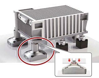 Siłowniki mocujące w otworze