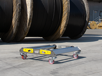 Szeroki rozwijak do bębnów na kołach DR300XL