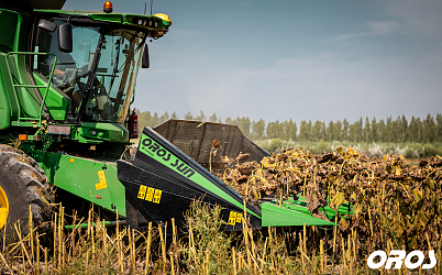 OROS SUN - ZESPOŁY ŻNIWNE DO ZBIORÓW SŁONECZNIKA