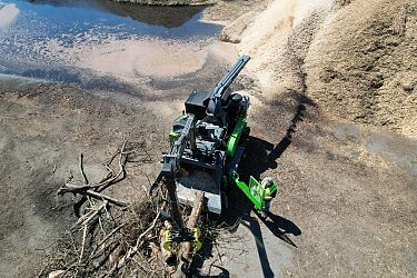 CT8 Handfed Drum Chipper