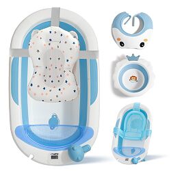 Silikonowa wanienka PupyHou z 7 akcesoriami 