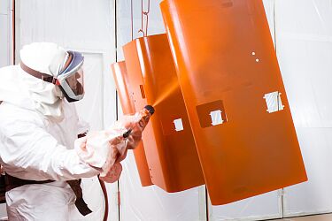 Kabina do śtutowania i malowania na mokro