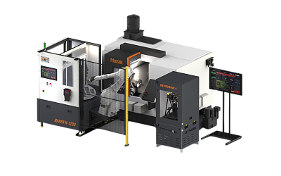 Zautomatyzowane gniazdo QUICK TURN 200MSY z pomiarem detalu i automatyczną korekcją narzędzi