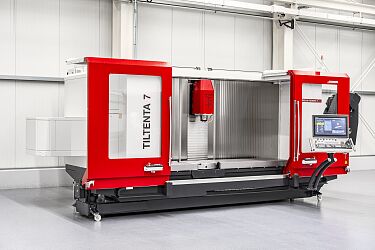 Hi-accuracy 5-axis machining center Tiltenta 7 2600 NEO HEDELIUS Maschinenfabrik GmbH