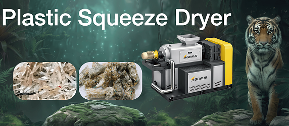 Praska osuszająca do tworzyw sztucznych