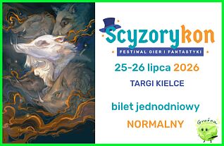 Scyzorykon 2026 - Bilet jednodniowy normalny - niedziela, 26.07.2026