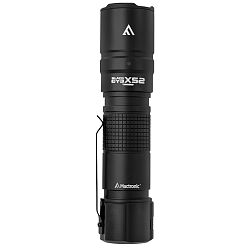 BLACK EYE X52 – Compact 5200-Lumen Tactical Flashlight with Programmable Modes and a Beam Distance of up to 350 m