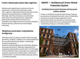 ADAPS —Architectural Drone Attack Protection System