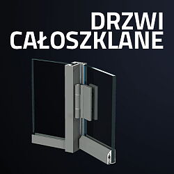 Vitrintec - drzwi całoszklane