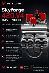 Skyforge 420.V4 UAV ENGINE 
