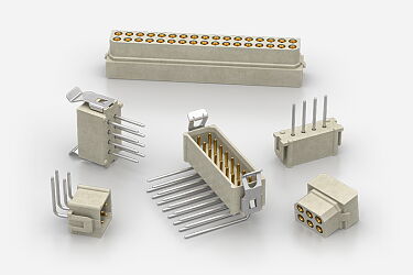 SERIA LM200 - MINIATUROWE ZŁĄCZA PCB O ROZSTAWIE PINÓW 2MM