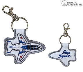 Custom Embroidered Keychains