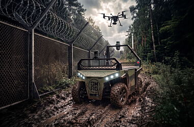WIELOZADANIOWA BEZZAŁOGOWA PLATFORMA TERENOWA - OMAG UGV