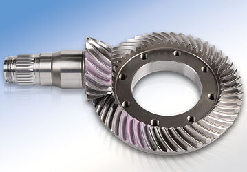 Spiral bevel gear set