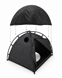 MOBILE BOMB-RESISTANT AND DECONTAMINATION TENT